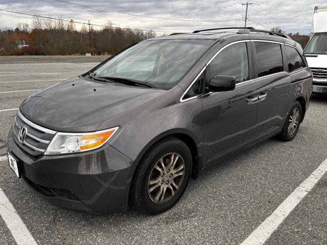 5FNRL5H65CB054761 - 2012 HONDA ODYSSEY EXL CHARCOAL photo 2