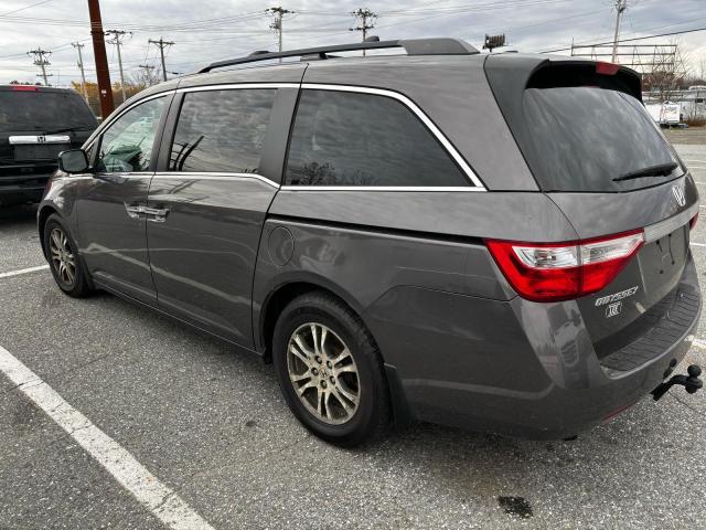5FNRL5H65CB054761 - 2012 HONDA ODYSSEY EXL CHARCOAL photo 3
