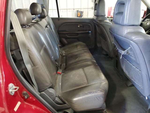 2HKYF18543H608909 - 2003 HONDA PILOT EXL BURGUNDY photo 11