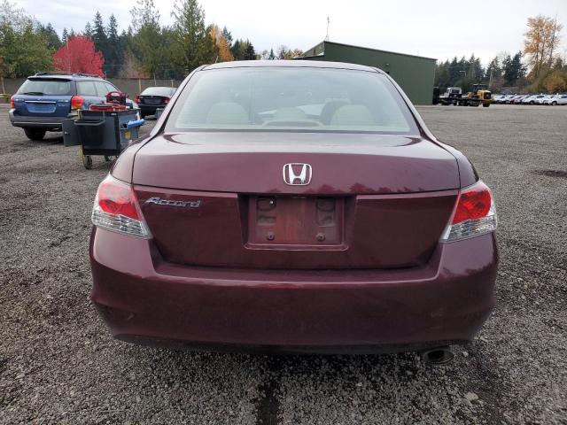 1HGCP26788A066571 - 2008 HONDA ACCORD EX MAROON photo 6