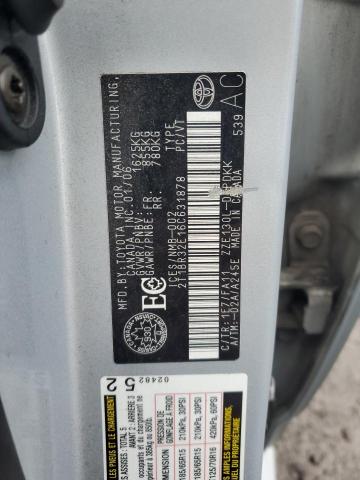 2T1BR32E16C631878 - 2006 TOYOTA COROLLA CE 银色 照片 12