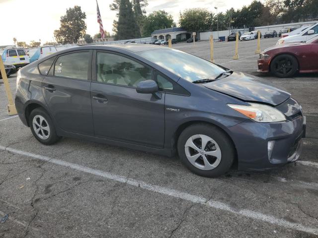 JTDKN3DUXD5665022 - 2013 TOYOTA PRIUS GRAY photo 4