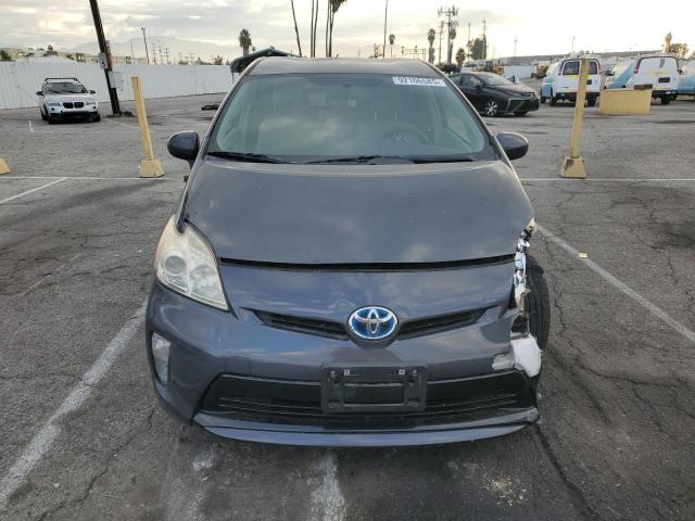 JTDKN3DUXD5665022 - 2013 TOYOTA PRIUS GRAY photo 5
