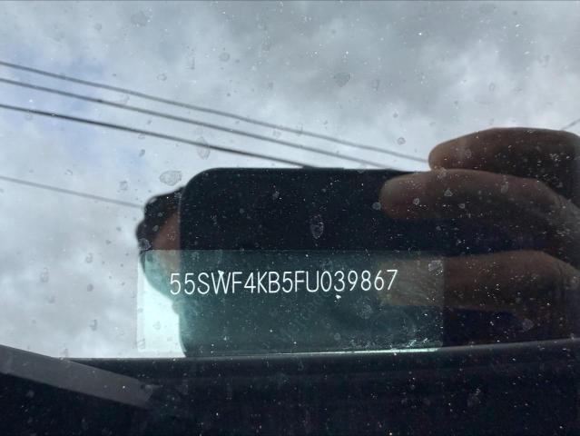 55SWF4KB5FU039867 - 2015 MERCEDES-BENZ C 300 4MATIC WHITE photo 10