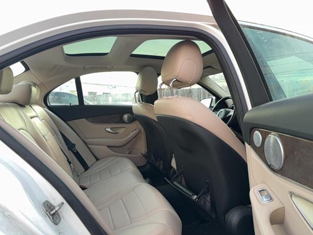 55SWF4KB5FU039867 - 2015 MERCEDES-BENZ C 300 4MATIC WHITE photo 6