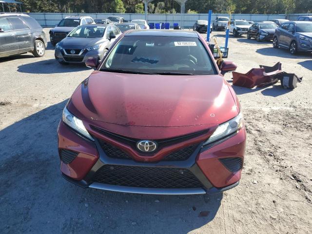 4T1B61HK2JU545769 - 2018 TOYOTA CAMRY XSE Կարմիր լուսանկար 5