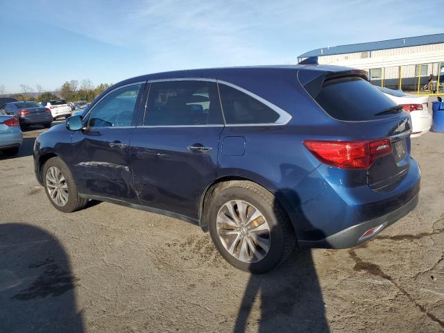 5FRYD4H4XGB027917 - 2016 ACURA MDX TECHNOLOGY Mavi foto 2