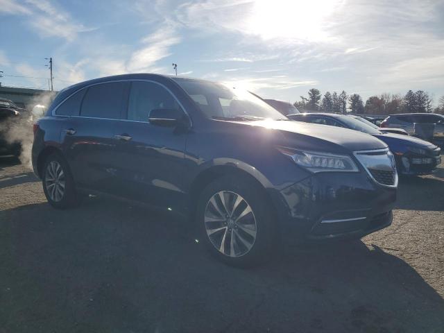 5FRYD4H4XGB027917 - 2016 ACURA MDX TECHNOLOGY Mavi foto 4