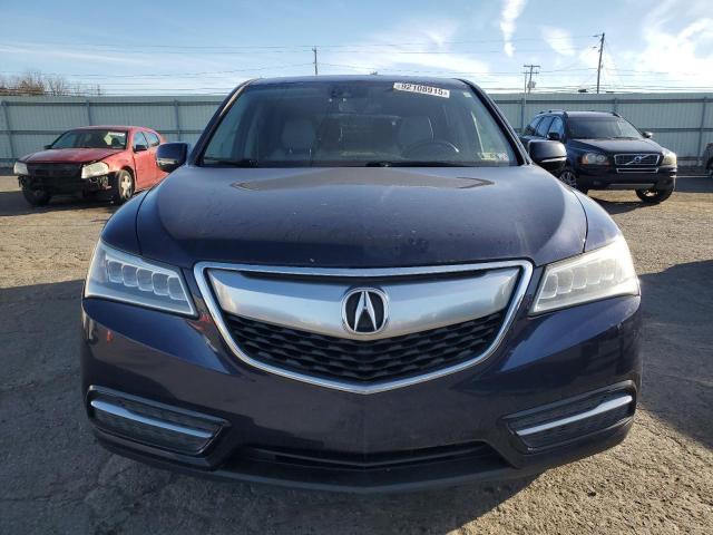 5FRYD4H4XGB027917 - 2016 ACURA MDX TECHNOLOGY Mavi foto 5