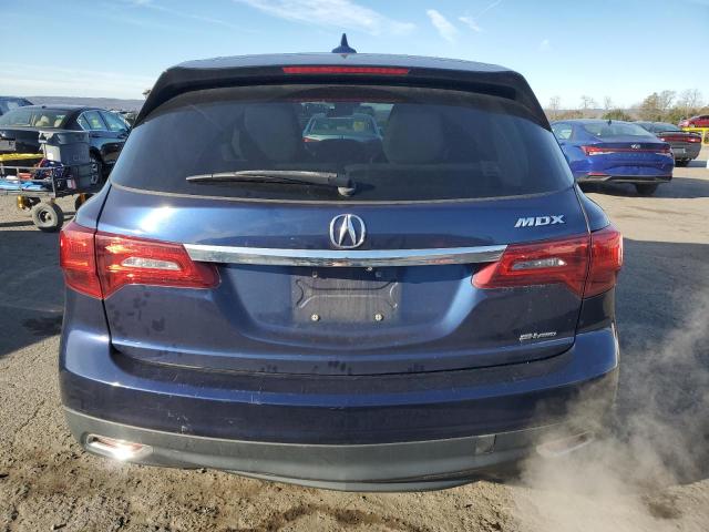 5FRYD4H4XGB027917 - 2016 ACURA MDX TECHNOLOGY Mavi foto 6