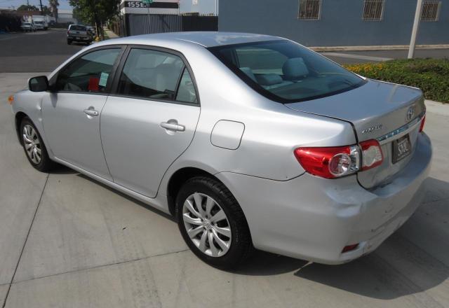 5YFBU4EE6CP063882 - 2012 TOYOTA COROLLA BASE SILVER photo 4
