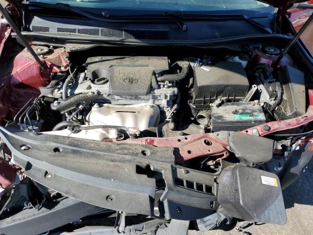 4T1BF1FK4GU542142 - 2016 TOYOTA CAMRY LE BURGUNDY photo 11
