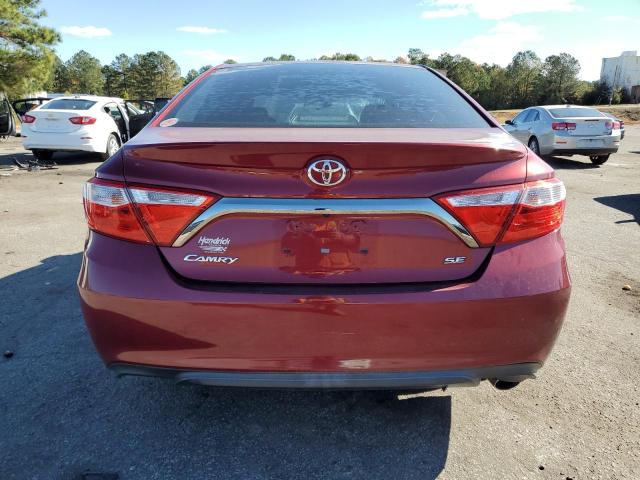 4T1BF1FK4GU542142 - 2016 TOYOTA CAMRY LE BURGUNDY photo 6