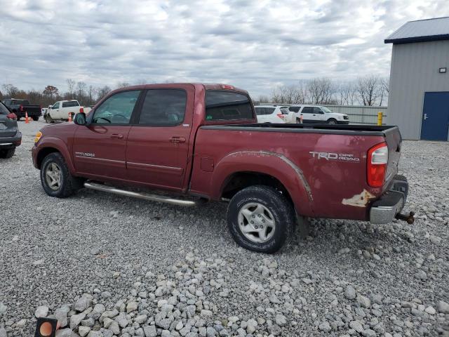 5TBDT44104S440038 - 2004 TOYOTA TUNDRA DOUBLE CAB SR5 BURGUNDY photo 2