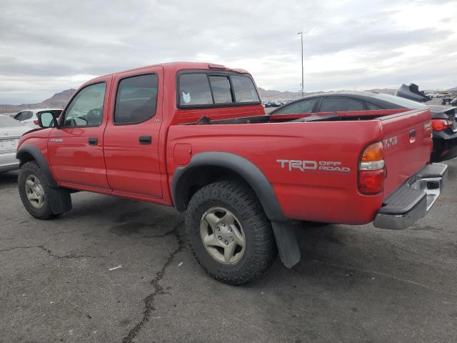 5TEGM92N74Z423437 - 2004 TOYOTA TACOMA DOUBLE CAB PRERUNNER RED photo 2