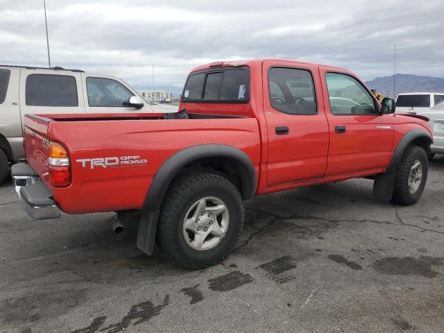 5TEGM92N74Z423437 - 2004 TOYOTA TACOMA DOUBLE CAB PRERUNNER RED photo 3