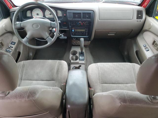 5TEGM92N74Z423437 - 2004 TOYOTA TACOMA DOUBLE CAB PRERUNNER RED photo 8