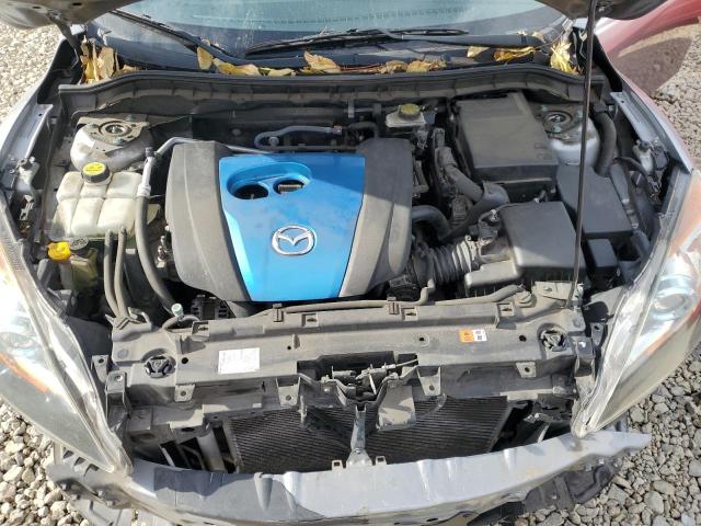 JM1BL1LP5D1798350 - 2013 MAZDA 3 I SILVER photo 11