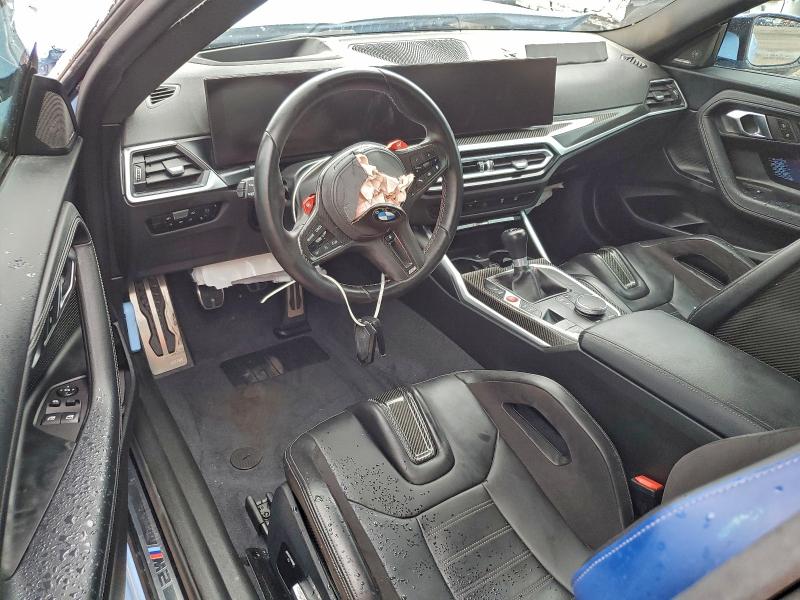 3MF13DM04R8E42079 - 2024 BMW M2 BLUE photo 8