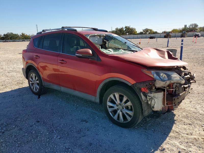 2T3DFREV3DW008524 - 2013 TOYOTA RAV4 LIMITED 红色 照片 4