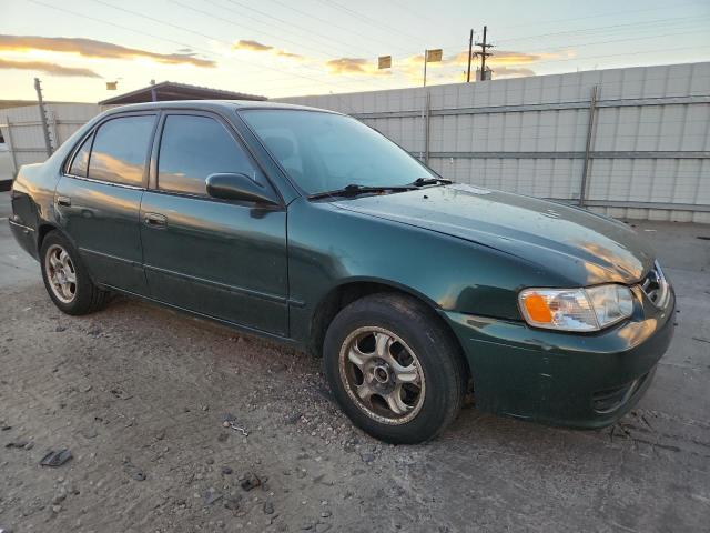 1NXBR12EX2Z619841 - 2002 TOYOTA COROLLA CE მწვანე ფოტო 4