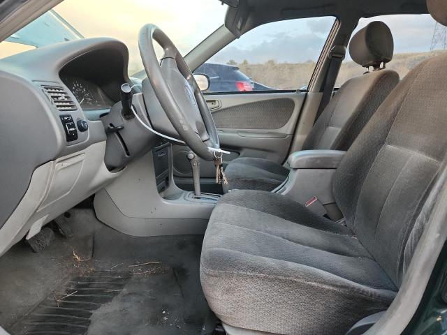 1NXBR12EX2Z619841 - 2002 TOYOTA COROLLA CE მწვანე ფოტო 7