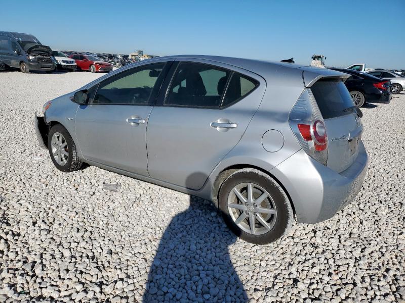 JTDKDTB30C1020723 - 2012 TOYOTA PRIUS C SILVER photo 2