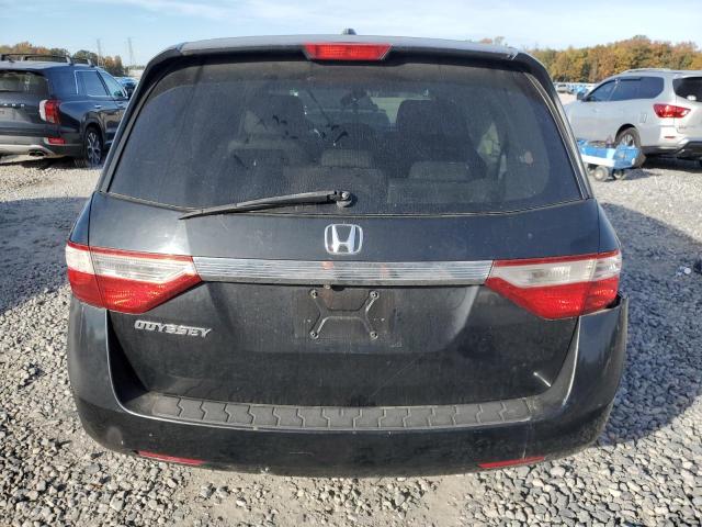 5FNRL5H66CB039220 - 2012 HONDA ODYSSEY EXL BLACK photo 6