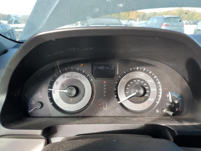 5FNRL5H66CB039220 - 2012 HONDA ODYSSEY EXL BLACK photo 9