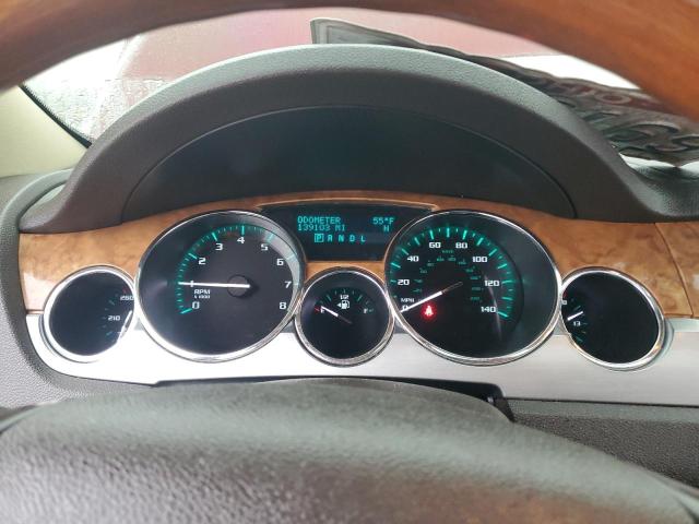 5GAKRCED5CJ350302 - 2012 BUICK ENCLAVE 勃艮第红 照片 9