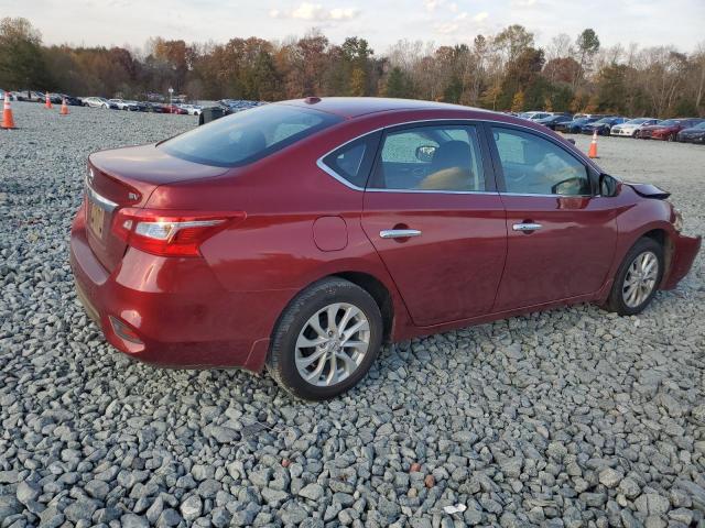 3N1AB7AP4JY291048 - 2018 NISSAN SENTRA S RED photo 3