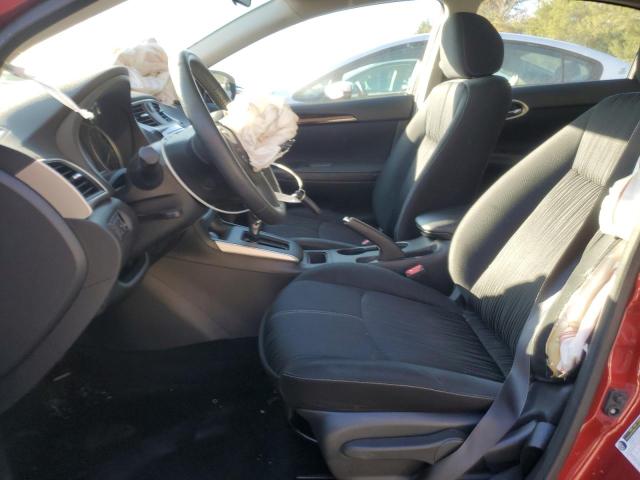 3N1AB7AP4JY291048 - 2018 NISSAN SENTRA S RED photo 7