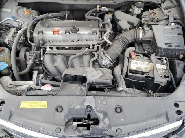 1HGCP2F30CA027706 - 2012 HONDA ACCORD LX ნაცრისფერი ფოტო 11