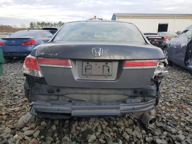 1HGCP2F30CA027706 - 2012 HONDA ACCORD LX ნაცრისფერი ფოტო 6