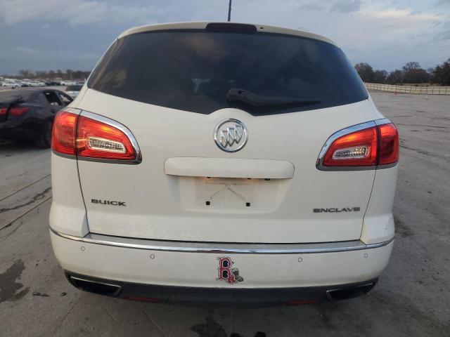 5GAKRBKD6EJ170277 - 2014 BUICK ENCLAVE WHITE photo 6
