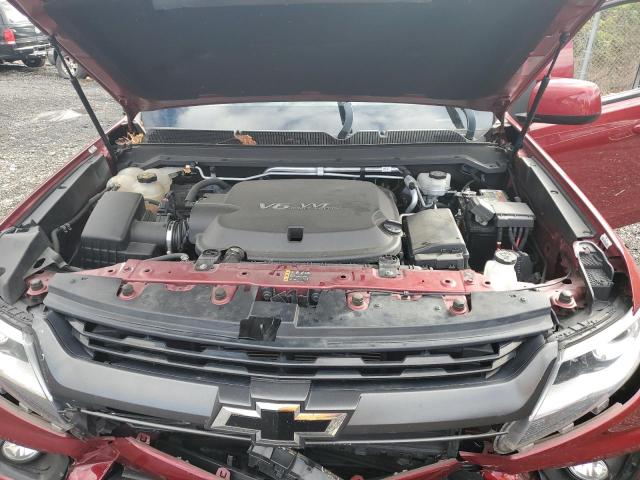 1GCGTDEN2L1157514 - 2020 CHEVROLET COLORADO Z71 RED photo 12