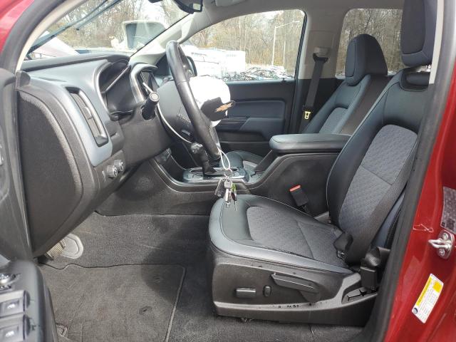 1GCGTDEN2L1157514 - 2020 CHEVROLET COLORADO Z71 RED photo 7
