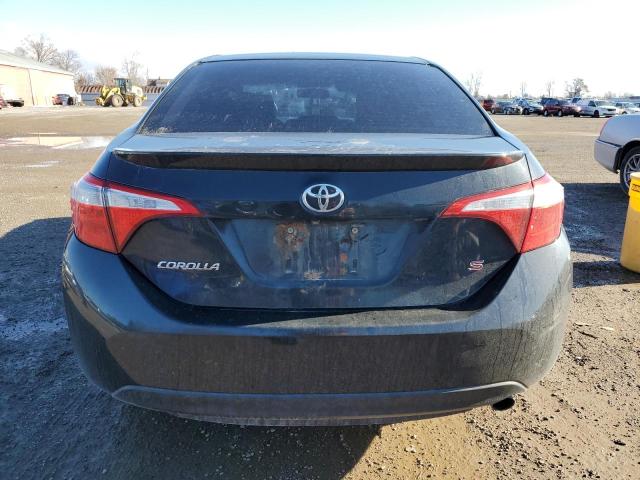 2T1BURHE5EC061262 - 2014 TOYOTA COROLLA L Negro foto 6