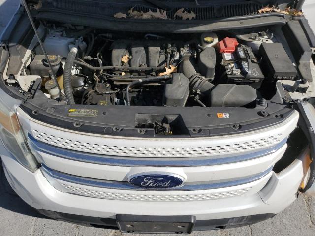 1FMHK8F85BGA25684 - 2011 FORD EXPLORER LIMITED 白色 照片 12
