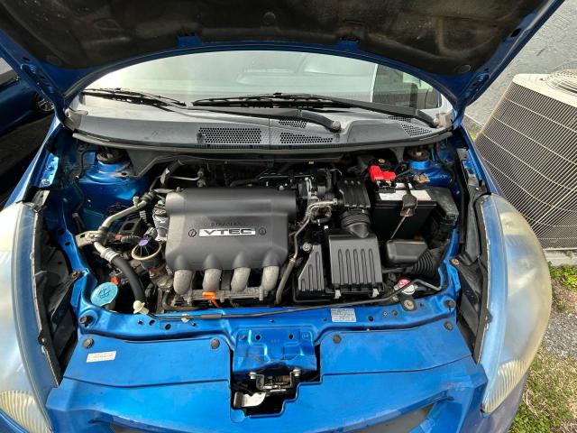 JHMGD38668S012438 - 2008 HONDA FIT SPORT BLUE photo 7