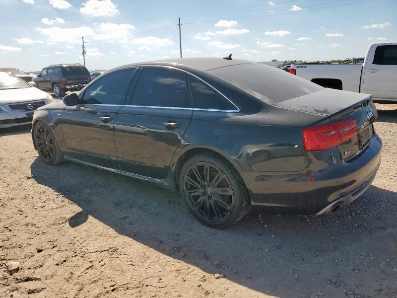 WAUHGAFC7DN080778 - 2013 AUDI A6 PRESTIGE أسود صورة 2