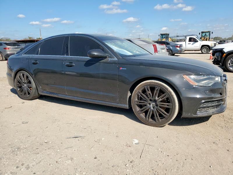 WAUHGAFC7DN080778 - 2013 AUDI A6 PRESTIGE أسود صورة 4