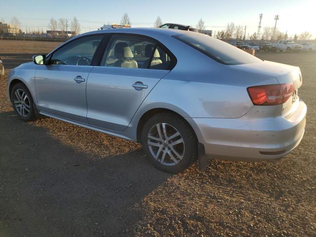 3VWLA7AJXFM331455 - 2015 VOLKSWAGEN JETTA TDI SILVER photo 2