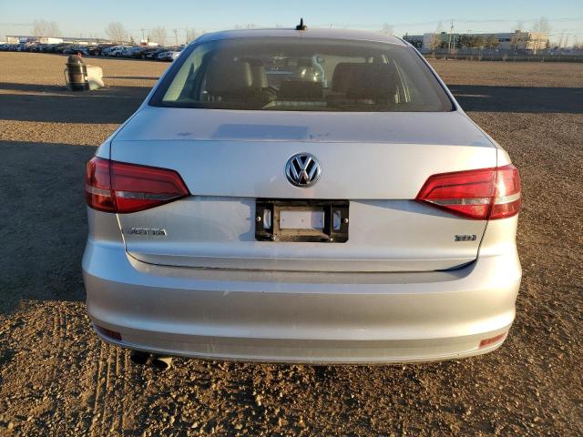 3VWLA7AJXFM331455 - 2015 VOLKSWAGEN JETTA TDI SILVER photo 6