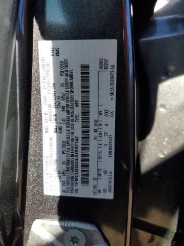 1FMCU9GD4JUB52142 - 2018 FORD ESCAPE SE Negro foto 13