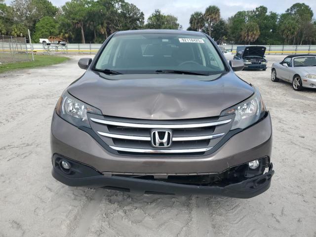 2HKRM3H53EH513265 - 2014 HONDA CR-V EX ნაცრისფერი ფოტო 5