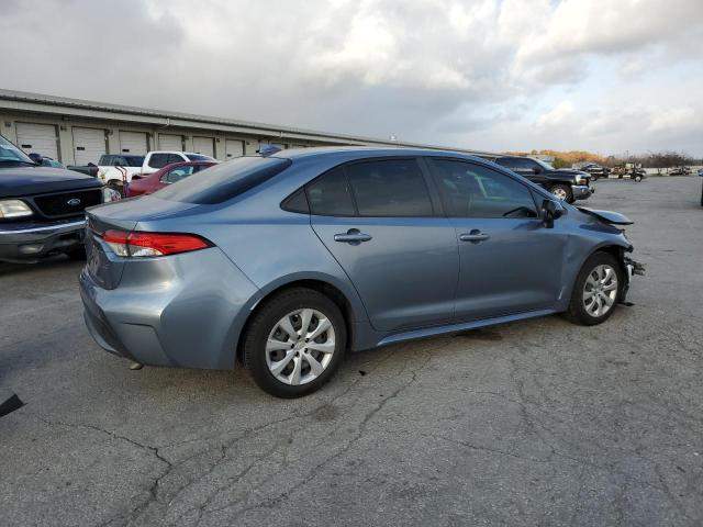 JTDEPRAE3LJ114654 - 2020 TOYOTA COROLLA LE BLUE photo 3