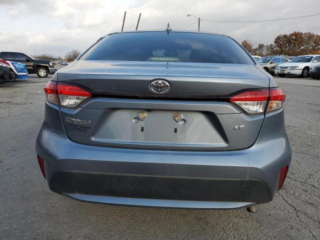 JTDEPRAE3LJ114654 - 2020 TOYOTA COROLLA LE BLUE photo 6