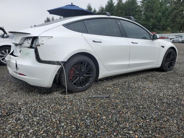 5YJ3E1ECXLF624868 - 2020 TESLA MODEL 3 WHITE photo 3