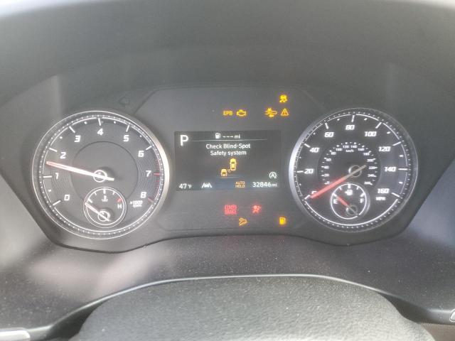 5NMS2DAJXNH388119 - 2022 HYUNDAI SANTA FE SEL GRAY photo 9